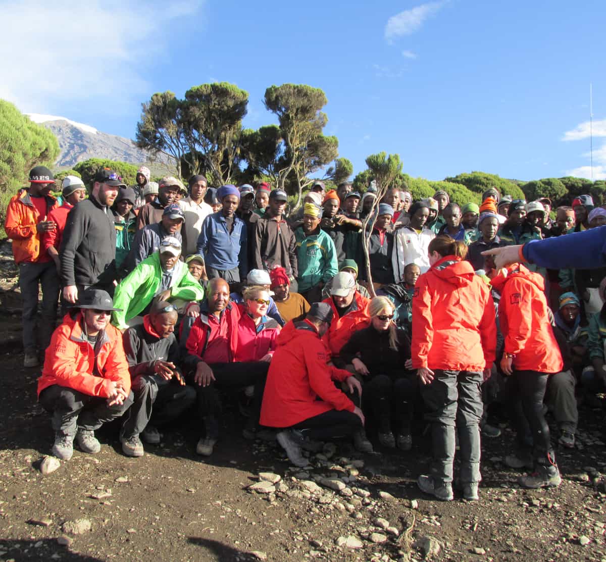 Local Kilimanjaro crew