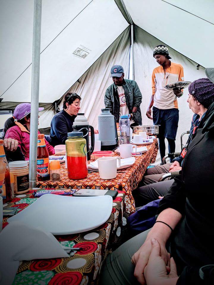 Kilimanjaro Food Menu