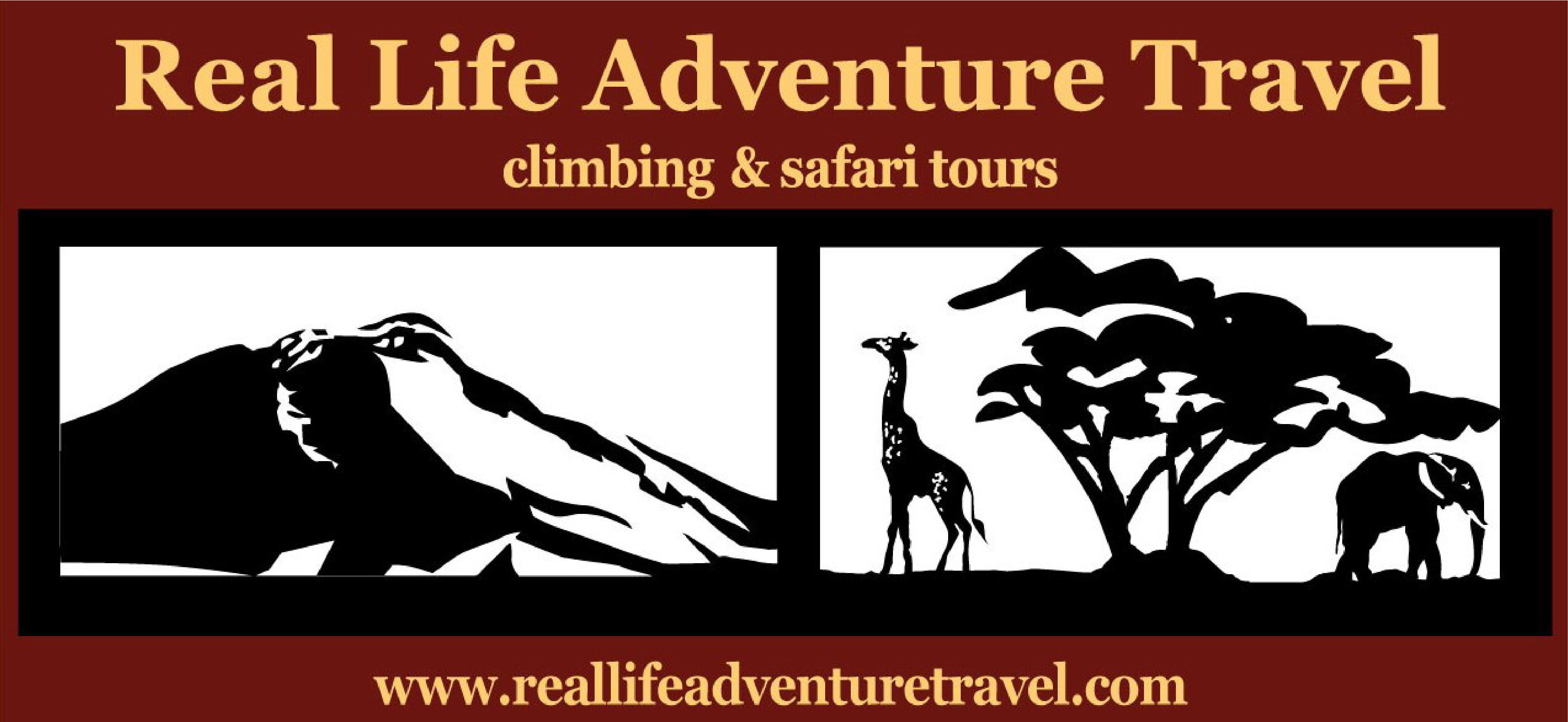 Real Life Adventure Travel Logo