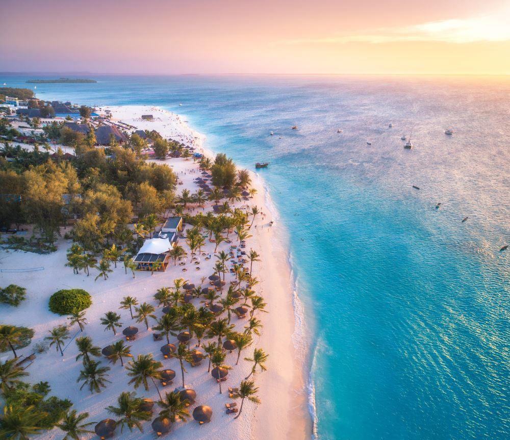 Zanzibar Island - Beach Holiday Tour Coastline